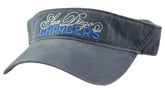 Los Angeles Chargers Women's Reebok NFL Football Adjustable Sun Visor